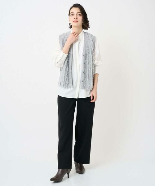 Maison de CINQ / メゾン ドゥ サンク シャツ・ブラウス | [日本製]ロマンティックタックフリルブラウス | 詳細12