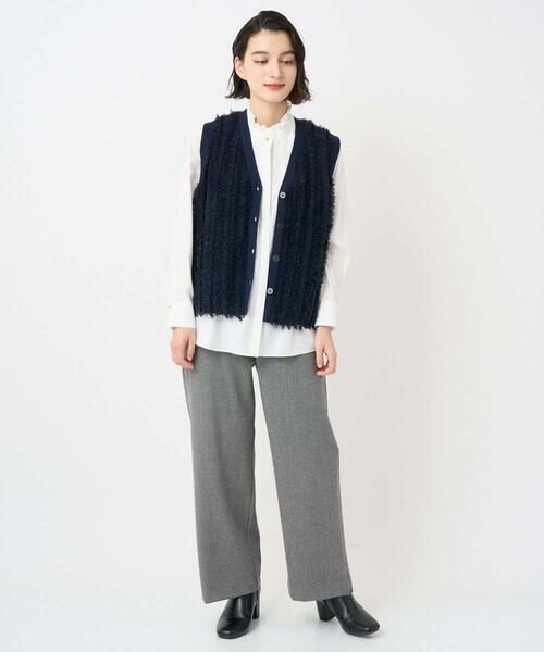 Maison de CINQ / メゾン ドゥ サンク シャツ・ブラウス | [日本製]ロマンティックタックフリルブラウス | 詳細14