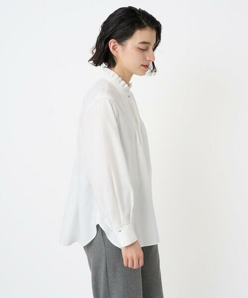 Maison de CINQ / メゾン ドゥ サンク シャツ・ブラウス | [日本製]ロマンティックタックフリルブラウス | 詳細2