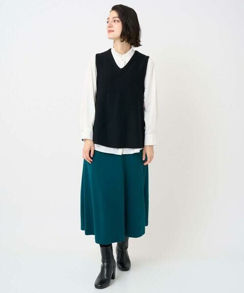 Maison de CINQ / メゾン ドゥ サンク シャツ・ブラウス | [日本製]ロマンティックタックフリルブラウス | 詳細23