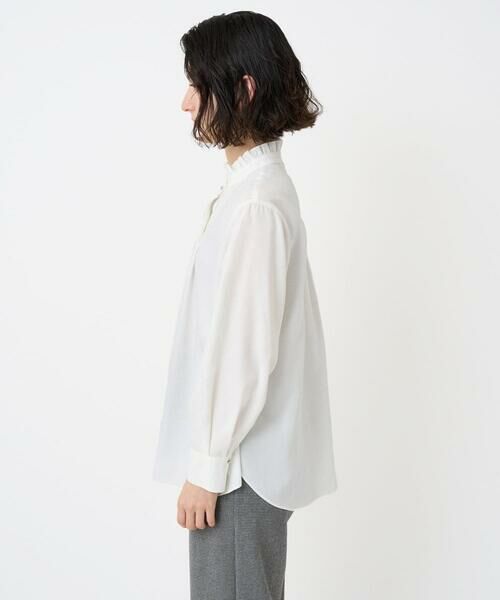 Maison de CINQ / メゾン ドゥ サンク シャツ・ブラウス | [日本製]ロマンティックタックフリルブラウス | 詳細4