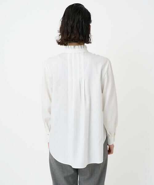 Maison de CINQ / メゾン ドゥ サンク シャツ・ブラウス | [日本製]ロマンティックタックフリルブラウス | 詳細5