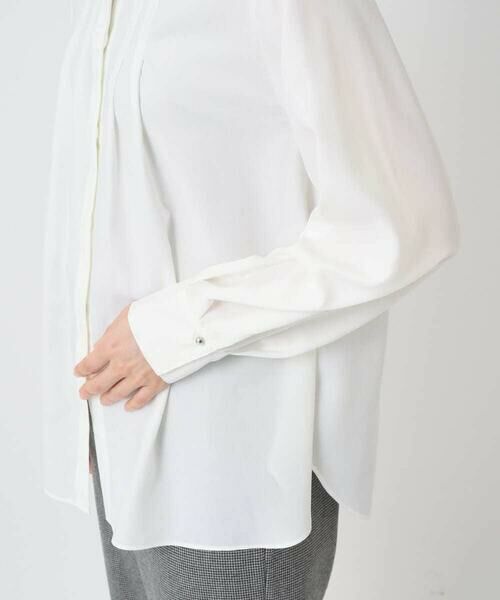 Maison de CINQ / メゾン ドゥ サンク シャツ・ブラウス | [日本製]ロマンティックタックフリルブラウス | 詳細7