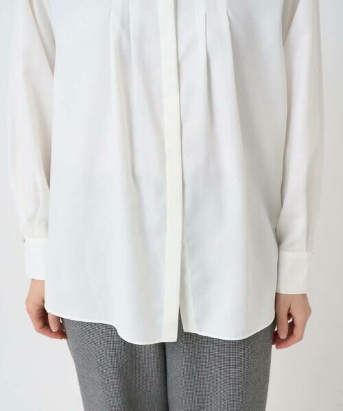 Maison de CINQ / メゾン ドゥ サンク シャツ・ブラウス | [日本製]ロマンティックタックフリルブラウス | 詳細8