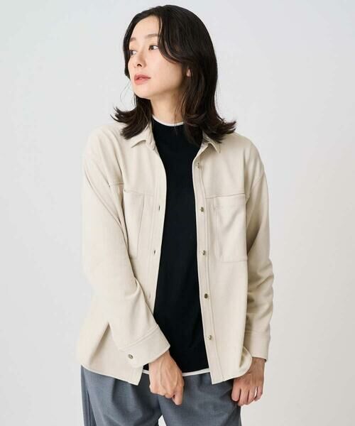 Maison de CINQ / メゾン ドゥ サンク シャツ・ブラウス | [日本製]コーデュロイシャツジャケット | 詳細1