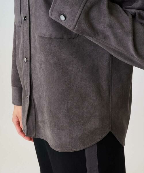 Maison de CINQ / メゾン ドゥ サンク シャツ・ブラウス | [日本製]コーデュロイシャツジャケット | 詳細10