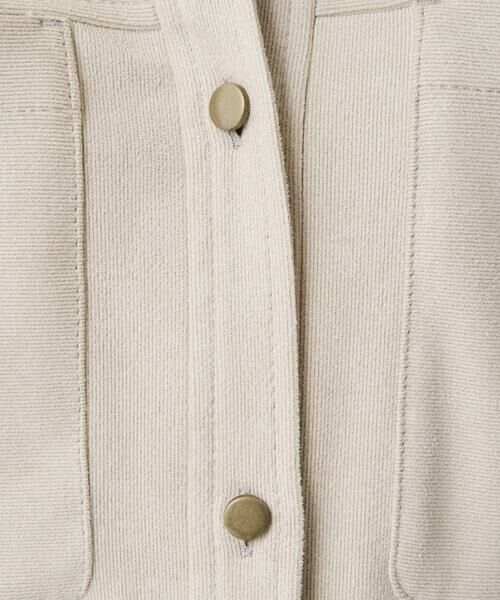 Maison de CINQ / メゾン ドゥ サンク シャツ・ブラウス | [日本製]コーデュロイシャツジャケット | 詳細12