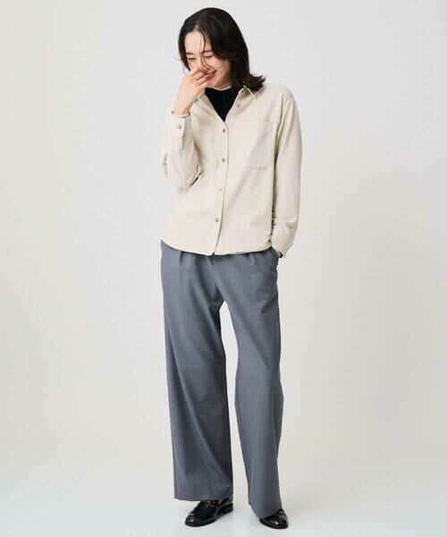 Maison de CINQ / メゾン ドゥ サンク シャツ・ブラウス | [日本製]コーデュロイシャツジャケット | 詳細14