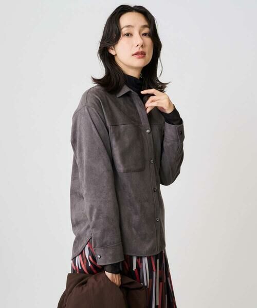 Maison de CINQ / メゾン ドゥ サンク シャツ・ブラウス | [日本製]コーデュロイシャツジャケット | 詳細2