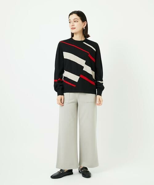 Maison de CINQ / メゾン ドゥ サンク ニット・セーター | レクタングルインターシャニット | 詳細10