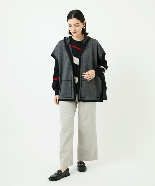 Maison de CINQ / メゾン ドゥ サンク ニット・セーター | レクタングルインターシャニット | 詳細13