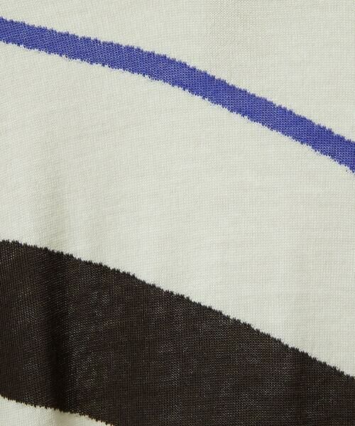 Maison de CINQ / メゾン ドゥ サンク ニット・セーター | レクタングルインターシャニット | 詳細8