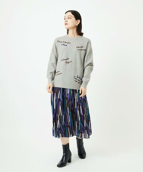 Maison de CINQ / メゾン ドゥ サンク ニット・セーター | ロゴ刺繍ウールニット | 詳細13