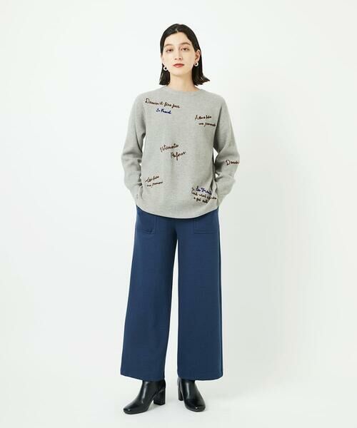 Maison de CINQ / メゾン ドゥ サンク ニット・セーター | ロゴ刺繍ウールニット | 詳細17