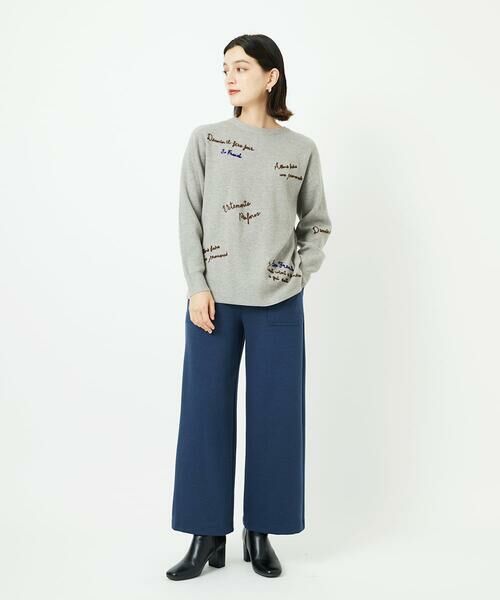 Maison de CINQ / メゾン ドゥ サンク ニット・セーター | ロゴ刺繍ウールニット | 詳細18