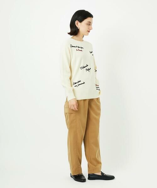 Maison de CINQ / メゾン ドゥ サンク ニット・セーター | ロゴ刺繍ウールニット | 詳細24