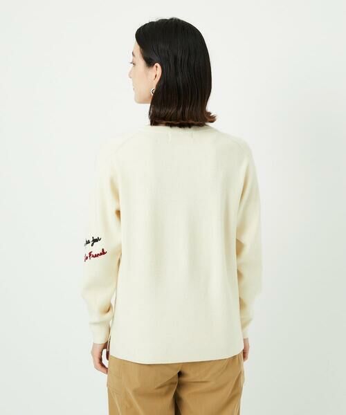 Maison de CINQ / メゾン ドゥ サンク ニット・セーター | ロゴ刺繍ウールニット | 詳細7