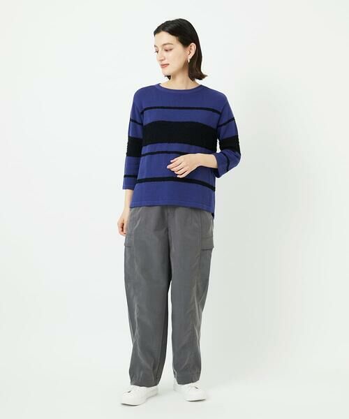 Maison de CINQ / メゾン ドゥ サンク ニット・セーター | スラブボーダー8分袖ニット | 詳細13