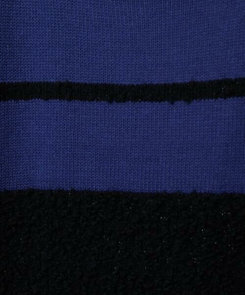 Maison de CINQ / メゾン ドゥ サンク ニット・セーター | スラブボーダー8分袖ニット | 詳細8