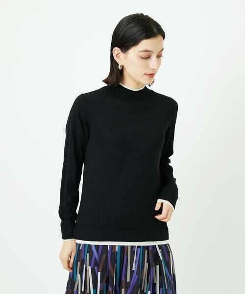 Maison de CINQ / メゾン ドゥ サンク ニット・セーター | [アンサンブル対応]ウォッシャブルウールハイネックニット | 詳細1