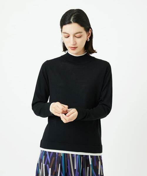 Maison de CINQ / メゾン ドゥ サンク ニット・セーター | [アンサンブル対応]ウォッシャブルウールハイネックニット | 詳細2