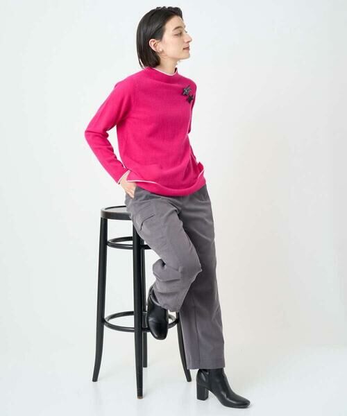 Maison de CINQ / メゾン ドゥ サンク ニット・セーター | ラムウールモックネックニット | 詳細22