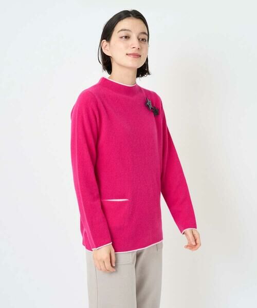 Maison de CINQ / メゾン ドゥ サンク ニット・セーター | ラムウールモックネックニット | 詳細3