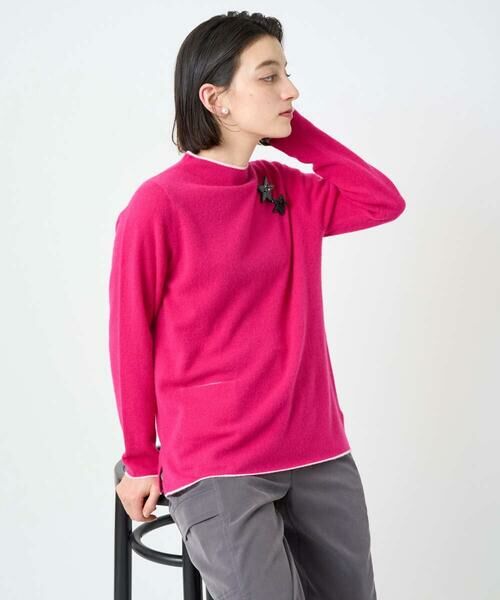 Maison de CINQ / メゾン ドゥ サンク ニット・セーター | ラムウールモックネックニット | 詳細5