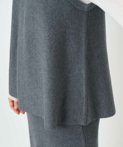 Maison de CINQ / メゾン ドゥ サンク ベスト | [セットアップ対応]Vネックフレアニットベスト | 詳細11