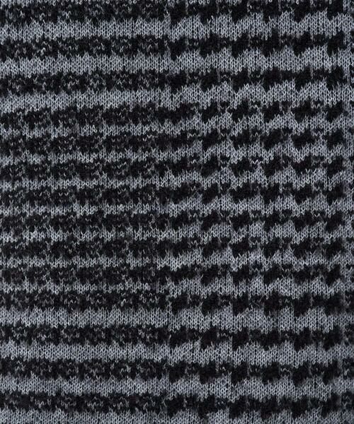 Maison de CINQ / メゾン ドゥ サンク ニット・セーター | ブークレチェックジャカード7分袖ニット | 詳細15