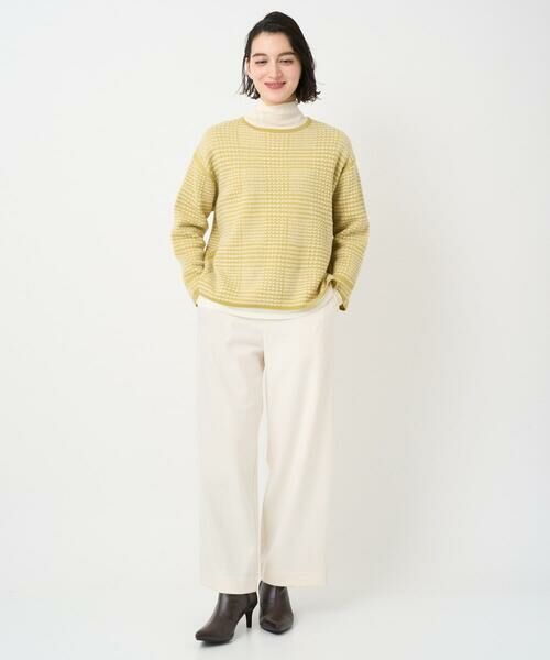 Maison de CINQ / メゾン ドゥ サンク ニット・セーター | ブークレチェックジャカード7分袖ニット | 詳細19