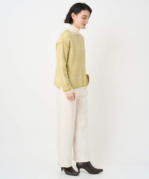 Maison de CINQ / メゾン ドゥ サンク ニット・セーター | ブークレチェックジャカード7分袖ニット | 詳細20