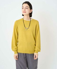 Maison de CINQ / メゾン ドゥ サンク ニット・セーター | シアーフリルセミハイネックニット