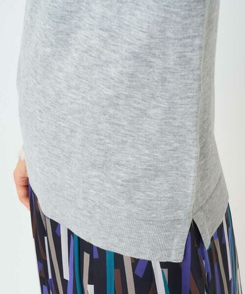 Maison de CINQ / メゾン ドゥ サンク ニット・セーター | シアーフリルセミハイネックニット | 詳細11