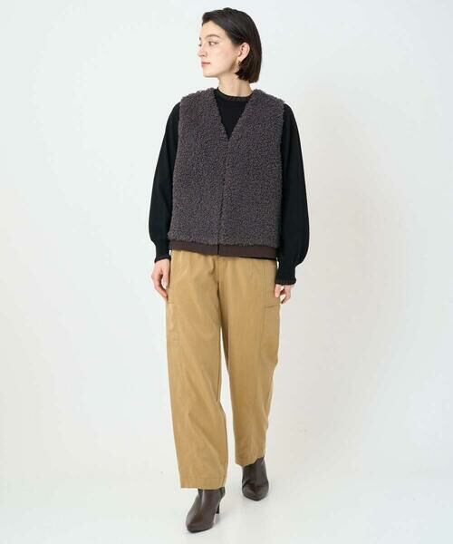 Maison de CINQ / メゾン ドゥ サンク ニット・セーター | シアーフリルセミハイネックニット | 詳細15