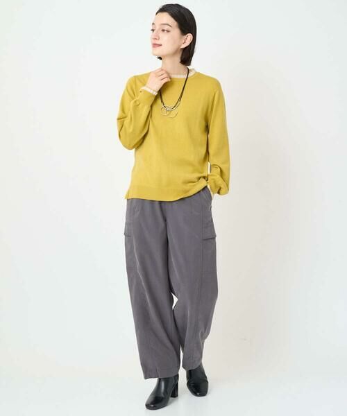 Maison de CINQ / メゾン ドゥ サンク ニット・セーター | シアーフリルセミハイネックニット | 詳細20