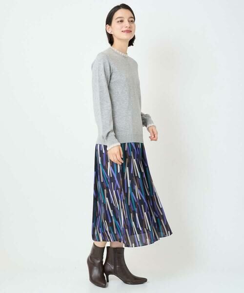 Maison de CINQ / メゾン ドゥ サンク ニット・セーター | シアーフリルセミハイネックニット | 詳細21