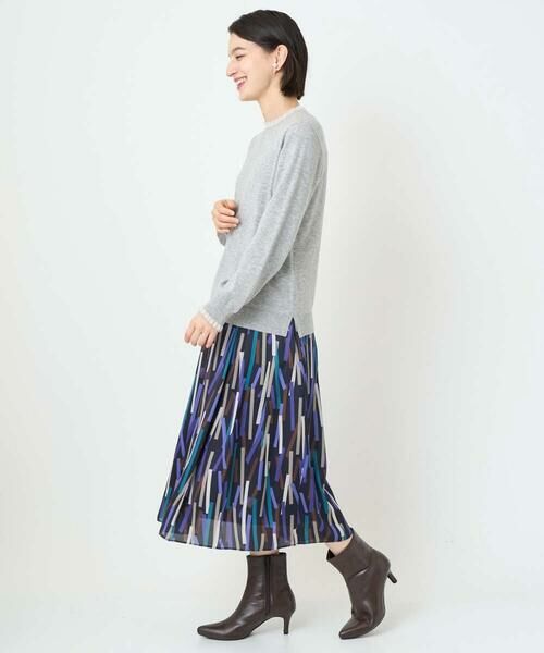 Maison de CINQ / メゾン ドゥ サンク ニット・セーター | シアーフリルセミハイネックニット | 詳細22