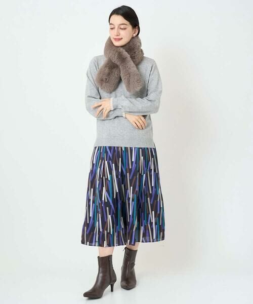 Maison de CINQ / メゾン ドゥ サンク ニット・セーター | シアーフリルセミハイネックニット | 詳細23