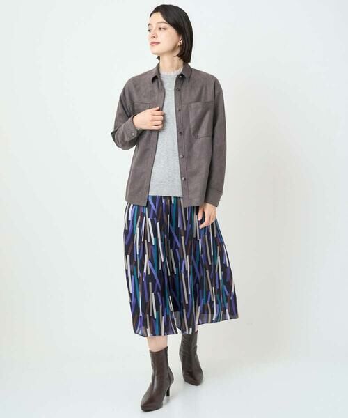 Maison de CINQ / メゾン ドゥ サンク ニット・セーター | シアーフリルセミハイネックニット | 詳細24