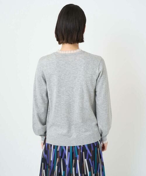 Maison de CINQ / メゾン ドゥ サンク ニット・セーター | シアーフリルセミハイネックニット | 詳細8