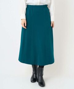 Maison de CINQ / メゾン ドゥ サンク ロング・マキシ丈スカート | [セットアップ対応]ジャージーセミフレアスカート
