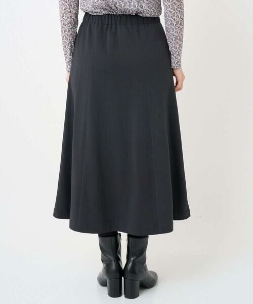 Maison de CINQ / メゾン ドゥ サンク ロング・マキシ丈スカート | [セットアップ対応]ジャージーセミフレアスカート | 詳細6