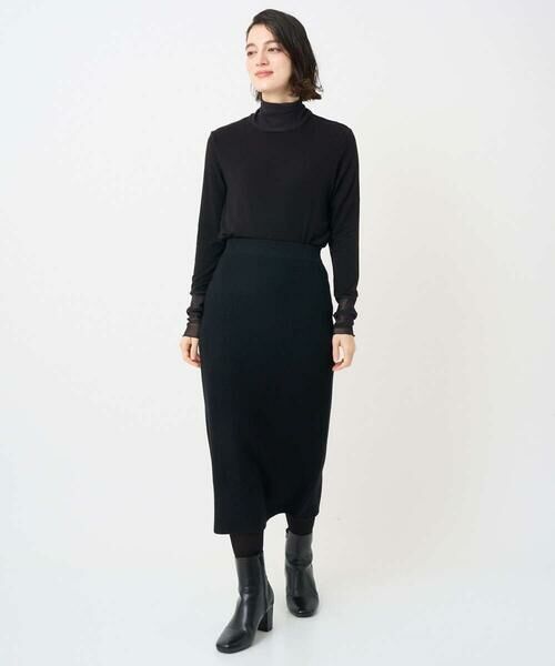 Maison de CINQ / メゾン ドゥ サンク ロング・マキシ丈スカート | [セットアップ対応]ニットタイトスカート | 詳細14