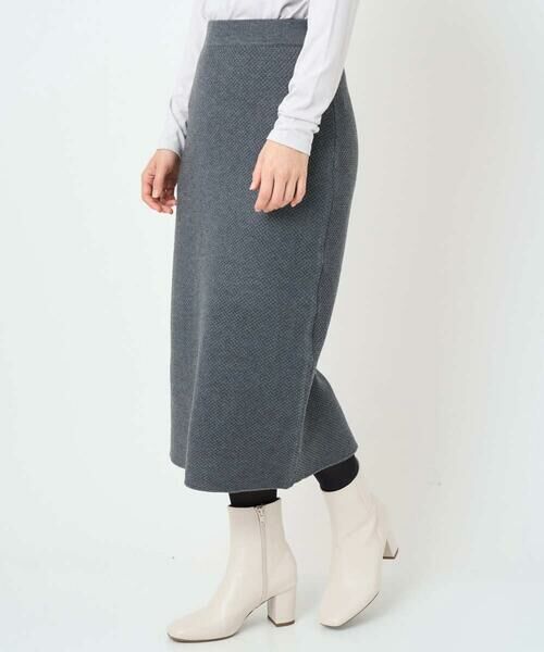 Maison de CINQ / メゾン ドゥ サンク ロング・マキシ丈スカート | [セットアップ対応]ニットタイトスカート | 詳細5