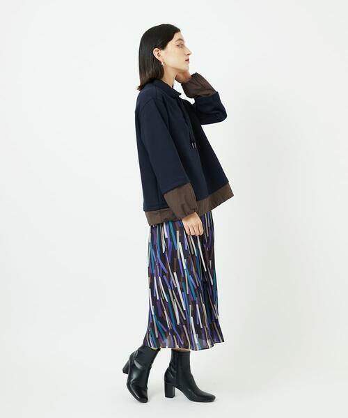 Maison de CINQ / メゾン ドゥ サンク カットソー | ダンボールハイネックプルオーバー | 詳細16