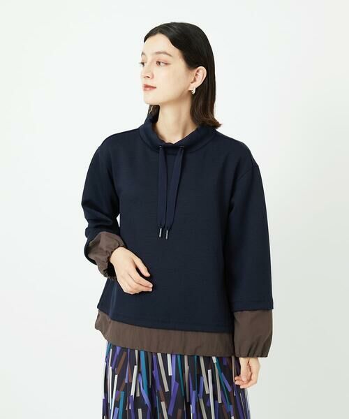 Maison de CINQ / メゾン ドゥ サンク カットソー | ダンボールハイネックプルオーバー | 詳細2