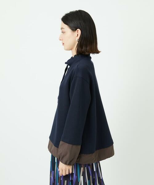 Maison de CINQ / メゾン ドゥ サンク カットソー | ダンボールハイネックプルオーバー | 詳細4