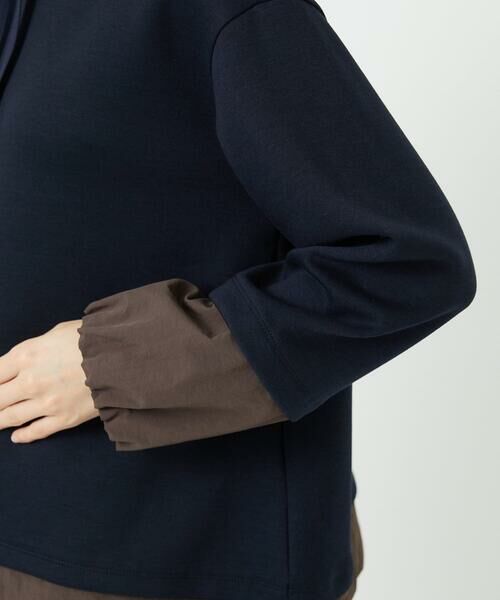 Maison de CINQ / メゾン ドゥ サンク カットソー | ダンボールハイネックプルオーバー | 詳細7