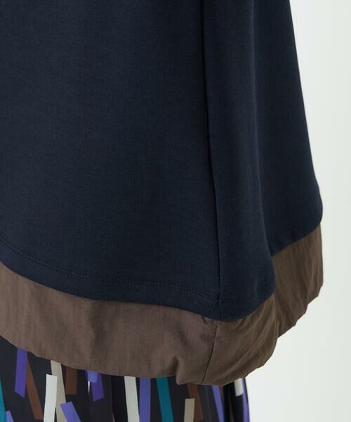 Maison de CINQ / メゾン ドゥ サンク カットソー | ダンボールハイネックプルオーバー | 詳細8